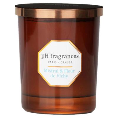 pH fragrances - 米斯特拉尔和维希之花香薰蜡烛 180g/6.3oz