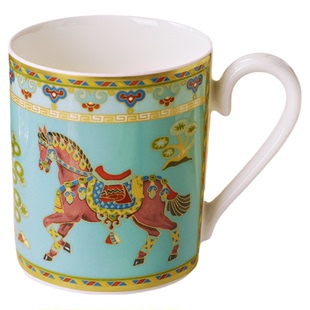 【马年礼物】villeroyboch德国唯宝进口骨瓷马克杯咖啡奢华中东