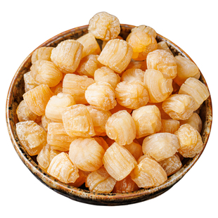 瑶柱干贝干货500g罐装大号海鲜扇贝柱即食海产品无盐元贝水产干货