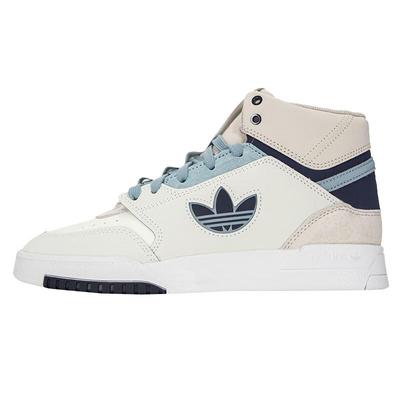 Adidas阿迪达斯男鞋官网旗舰正品2025秋冬季新款三叶草高帮板鞋女