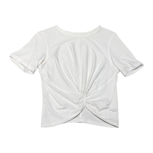 青青之舞 | 圆领纽花短袖T恤 现代舞练功服女芭蕾舞蹈成人舒适T恤