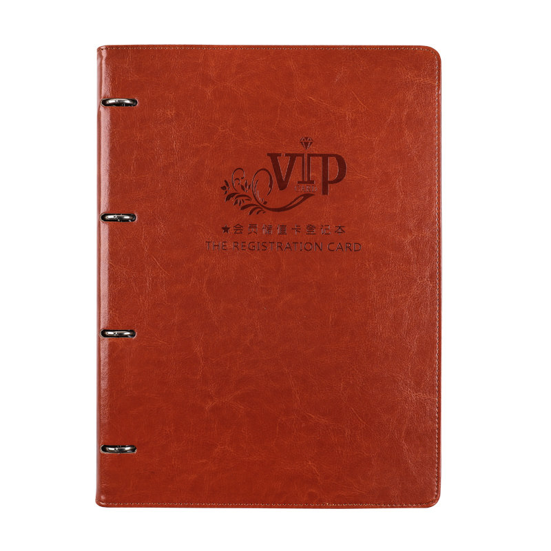 顾客档案本vip客户登记本美容院理发店会员信息登记表活页笔记本