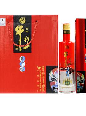 牛栏山白酒北京醇42度450ml*6瓶浓香型纯粮食礼盒装【真品保障】