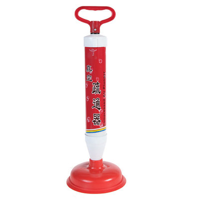 蹲坑堵塞工具气压式马桶疏通器