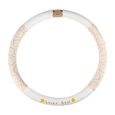 汽车方向盘套冬季毛绒车把套