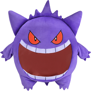 bilibili哔哩哔哩宝可梦联名 可爱体UWA系列 毛绒包 耿鬼款 痛包