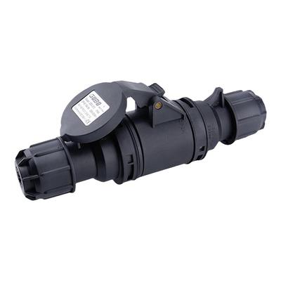 hfe黑色舞台工业插头心航空插座