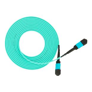 烽易通 MPO-MPO光纤跳线OM3万兆多模8芯12芯集束光缆MPO-LC双工40G100G数据中心模块连接线MTP OM4万兆