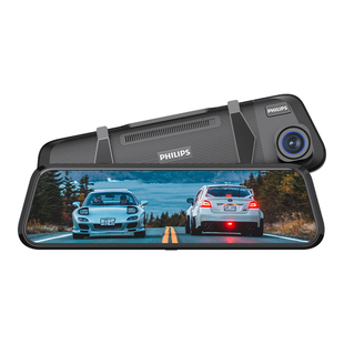 飞利浦行车记录仪2026新款高清前后双摄倒车影像360度全景免走线