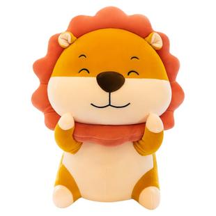 可爱小狮子公仔毛绒玩具布娃娃治愈系玩偶超萌床上睡觉男生款抱枕