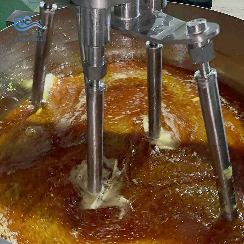 火锅炒料机 炒650斤豆瓣酱多头搅拌炒锅 隆泽大型火锅辣椒酱炒锅,厨房电器,商用炒菜机/炒菜机器人,淘宝优惠券,粉丝福利购,淘宝优惠卷