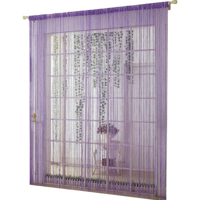 热卖加密金色银丝线帘玄关不缠绕