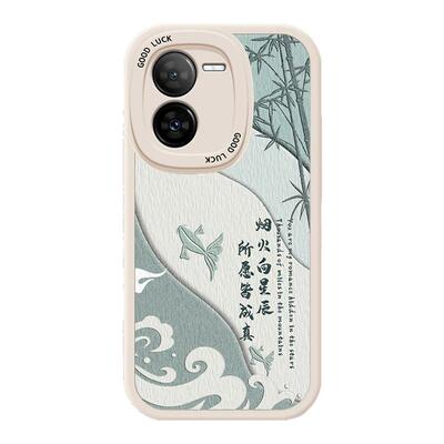 适用iQOOZ8手机壳vivoiqooZ9X硅胶iQ00Z7小羊皮iooqz带挂绳Turbo防摔vivoiqz7x全包iqoo爱酷vivoz7i保护套女