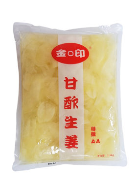 金印1.5kg日式寿司姜片开袋即食