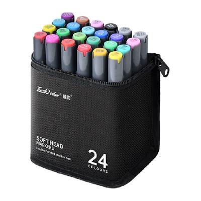 touchcolor24色4代软头马克笔
