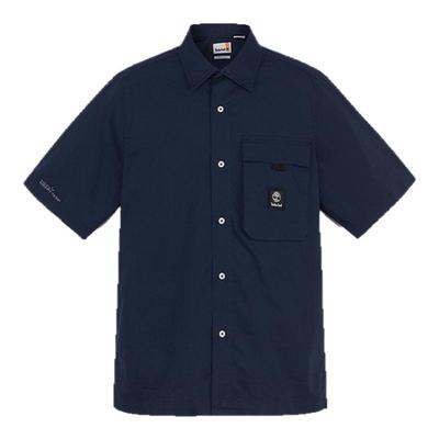 添柏岚官方男装短袖衬衫