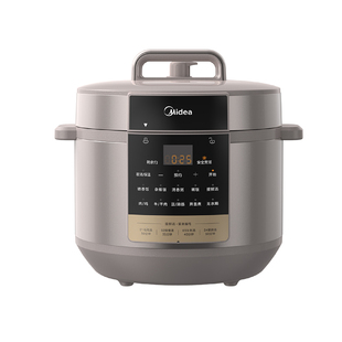 美的电压力锅8L大容量家用多功能智能高压锅新款官方旗舰店正品