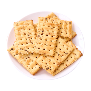雅思嘉黑松露火腿梳打饼干藜麦奇亚籽咸香薄脆饼网红年货整箱批发