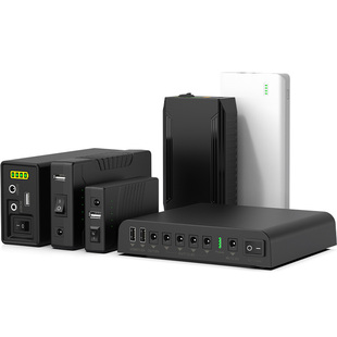 亿森能12V移动电源9V5V带3C认证小体积大容量便携可充电锂电池组