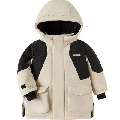 巴拉巴拉儿童羽绒服男童外套冬装女童蓄热升温保暖极寒潮