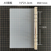 At the end of the warehouse, there are A5 planner boards, PP loose-leaf boards, A6, A7, and M5 loose-leaf clamps, PVC partitions, double-ring accessories, and fixed and variable loose-leaf sheets thumbnail 6
