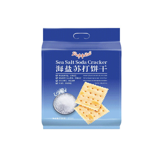 Peppito 海盐苏打饼干750g咸味酥脆薄饼休闲风代餐下午茶小包零食