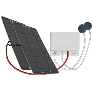 鱼池太阳能增氧气泵户外充电增加氧气泵庭院鱼缸塘养鱼小型增氧机