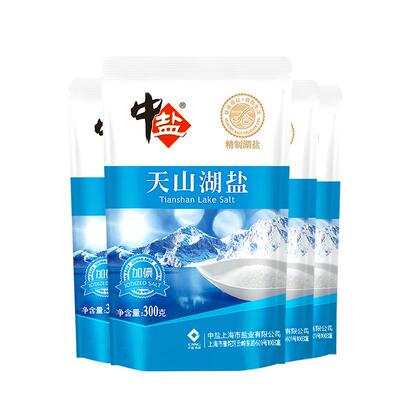 中盐天山湖盐天然湖盐无抗结剂