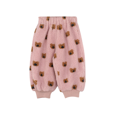 utouto秋季毛绒收口裤