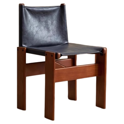 北欧简约实木靠背餐椅