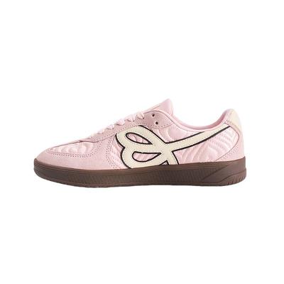 We flower德训鞋七夕粉户外男女百搭日常通勤轻薄凉爽休闲运动鞋