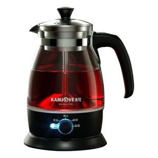 金灶A-52煮茶器家用全自动蒸汽煮茶壶黑茶蒸茶器小型玻璃花茶壶