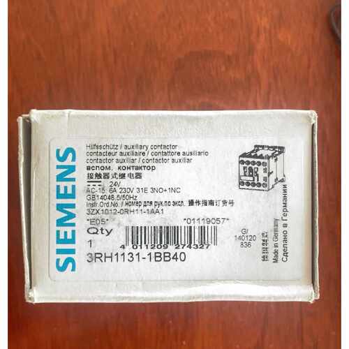 询价【未封】接触器式继电器 3RH1131-1BB4