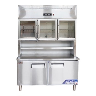 厨用一体机 保鲜柜食品冷餐柜不锈钢冷柜子母柜冷藏柜 商用冰柜