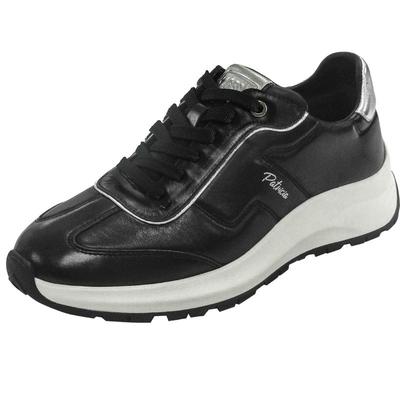 patricia休闲平跟圆头真皮运动鞋