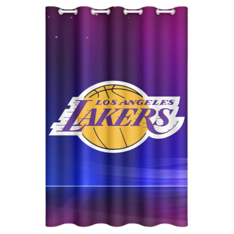 篮球NBA主题科比湖人队男生宿舍卧室体育馆背景布勇士库里飘窗帘