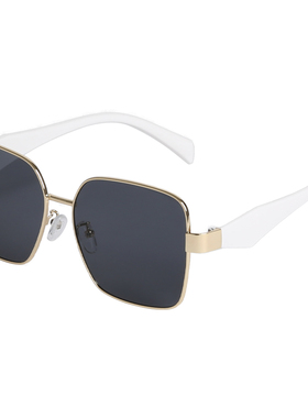 金丝细框方形贵气太阳眼镜