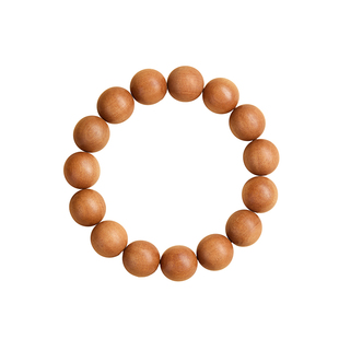 正品天然野生桃木手串女款念珠佛珠木质平安手链男百年泰山老桃木