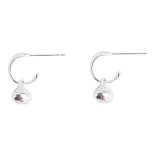 S925纯银小银豆耳钉气质高级感轻奢小众简约百搭耳女时尚小众爆款