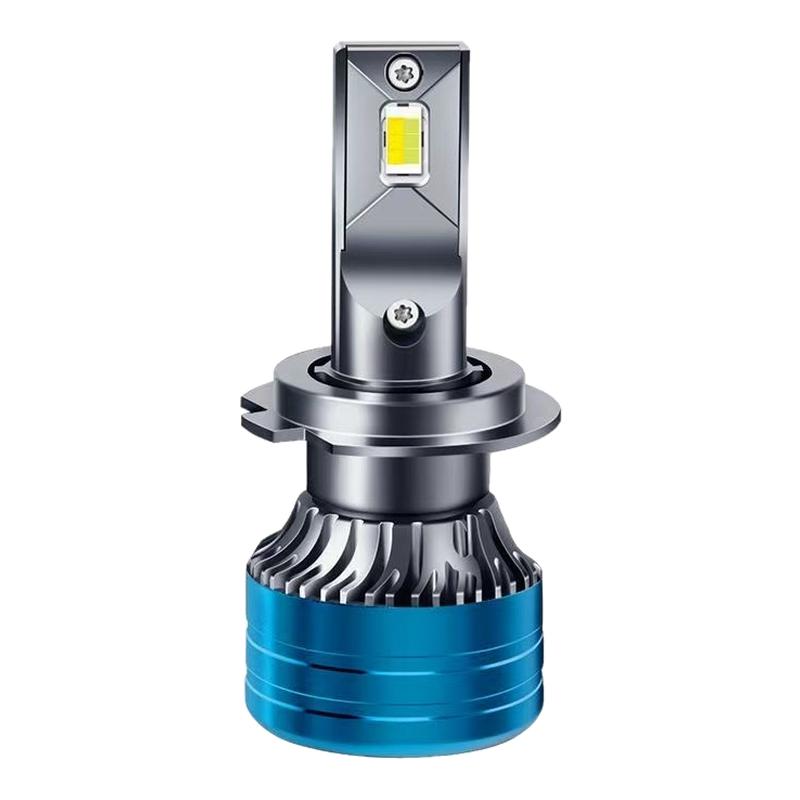 汽车大灯近光灯H7三色大灯激光LEDH4远近一体9005远光H1h7雾灯H8