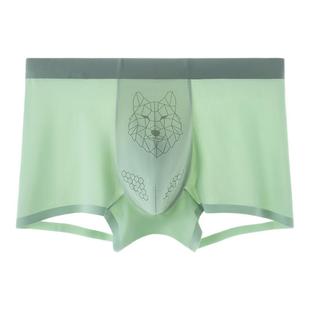 野兽来了唤醒野兽7A抑菌虫草素里档内裤冰凉舒爽透气男士男内裤