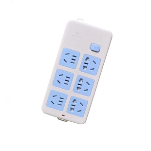 公牛排插不带线插板无线家用大功率多功能多孔电源独立开关接线板