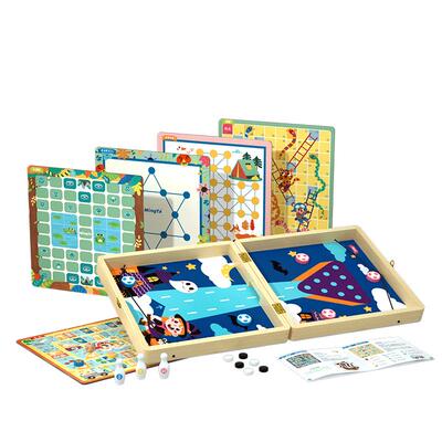 铭塔儿童棋类多合一益智玩具飞行
