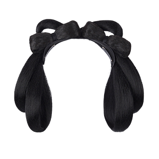 古装汉服头饰女儿童一体式懒人发箍假发包古风发髻新年头饰造型女