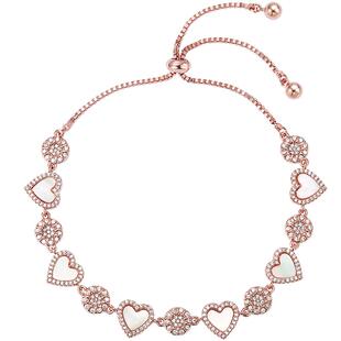 ZEGL爱心贝壳手链女ins小众设计轻奢秋冬闺蜜520送女朋友礼物手饰