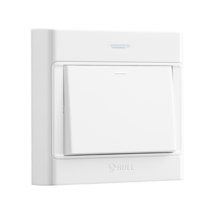 公牛明装一开多控开关中途开关一联三控中控一灯中继多控明盒面板