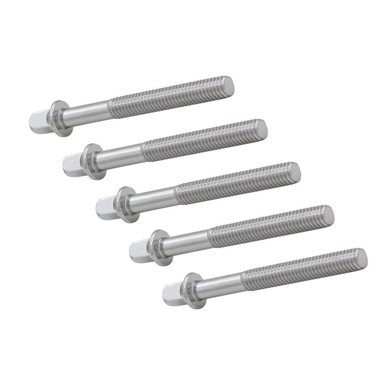 架子鼓爵士鼓短螺丝6个装打击乐器鼓电镀螺丝铁配件鼓批发底嗵