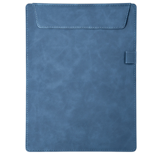 皮质会议垫板夹a4商务会议夹板垫高端商务酒店便签夹水杯托套装签约文件夹板学生写字垫板开单手写夹定制LOGO