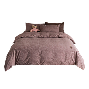 TeenieWeenie提花床上四件套纯棉全棉2025新款高级感床单床笠款