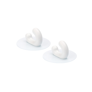 茶花无痕字母小挂钩牢固粘钩钩子粘钩浴室厨房墙壁免打孔强力承重